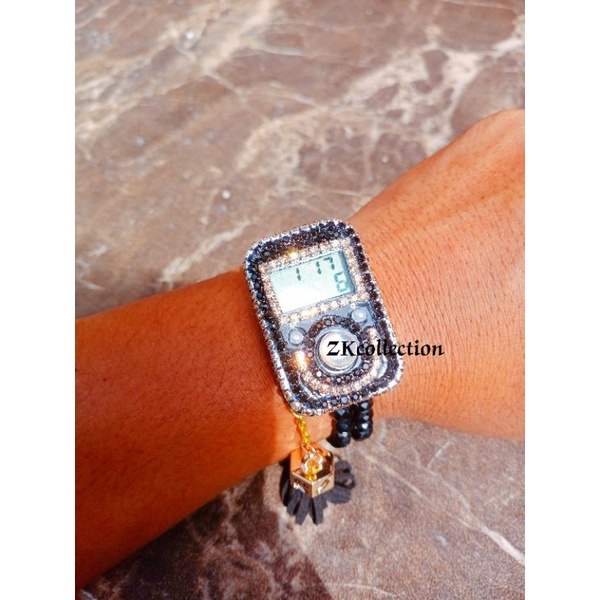 TASBIH DIGITAL JAM TASBIH JAM TANGAN TASBIH DIGITAL DIAMOND