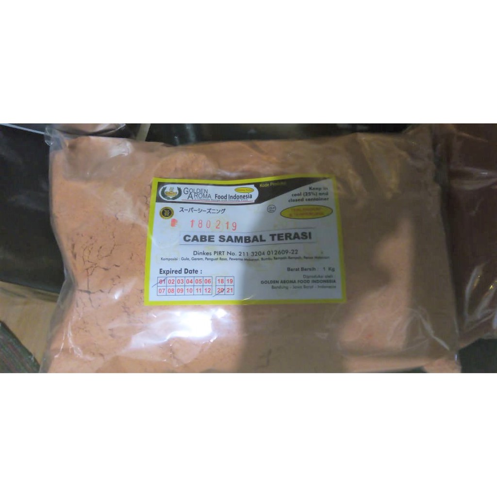 

Bumbu Tabur Aneka Rasa Cabe Merah 1 kg, murah / Seasoning Powder Chili Promo Raja Bumbu Murah