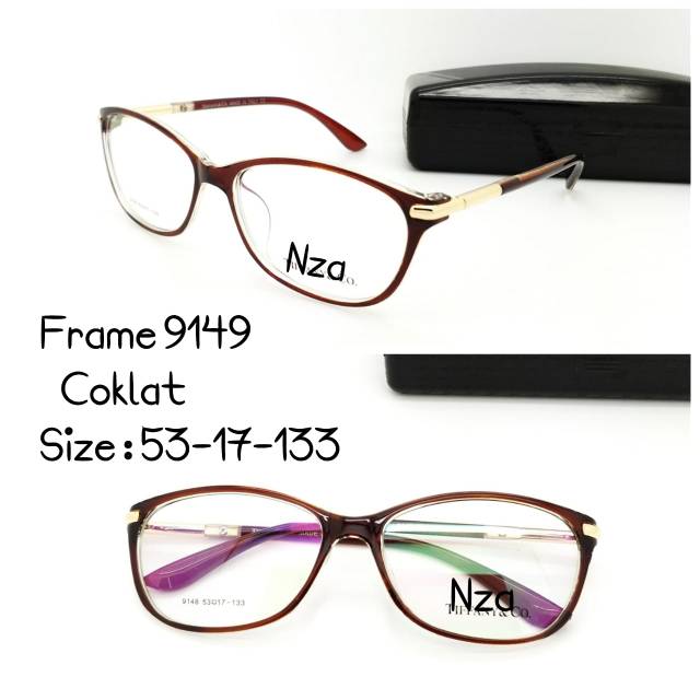 Frame Kacamata Wanita, Kaca mata Anti Radiasi, Kacamata Minus, Kaca mata Trendy, Kacamata New