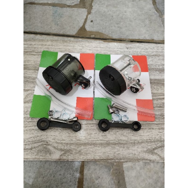 tabung minyak rem brembo smoke transparan ryben besar big smoke transparan Thailand revo tabung miny