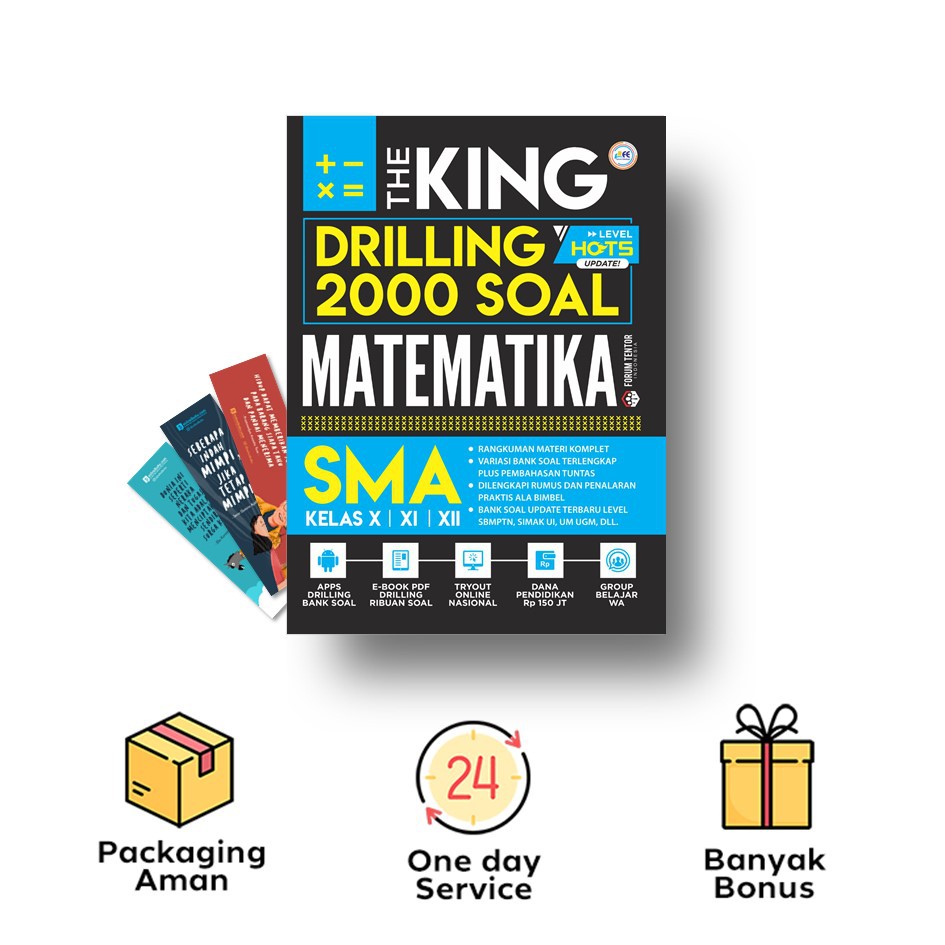 Buku Matematika SMA: The King Drilling 2000 Soal (Forum Edukasi)