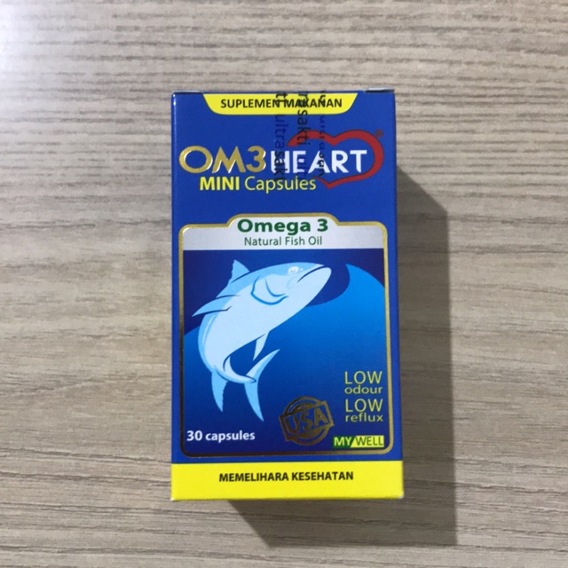 Om3 Heart isi 30 Capsules