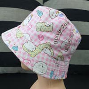 Topi Berkebun Balita Anak/Topi Pantai/Motif Bolak Balik***