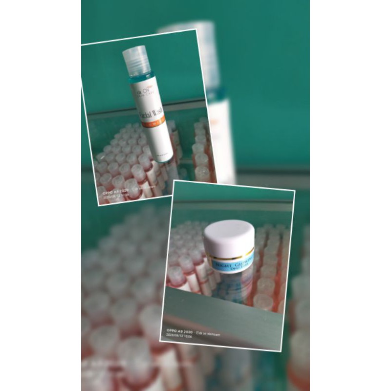 dr.ov cream malam & facial wash