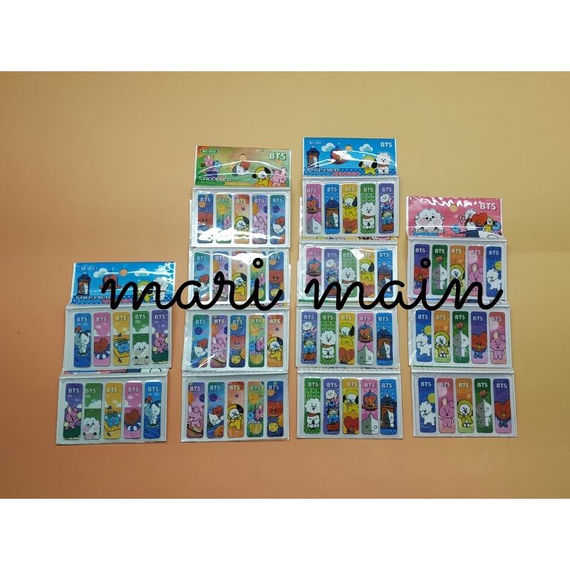 

Sticky Notes Hologram BTS Doraemon ATK Anak