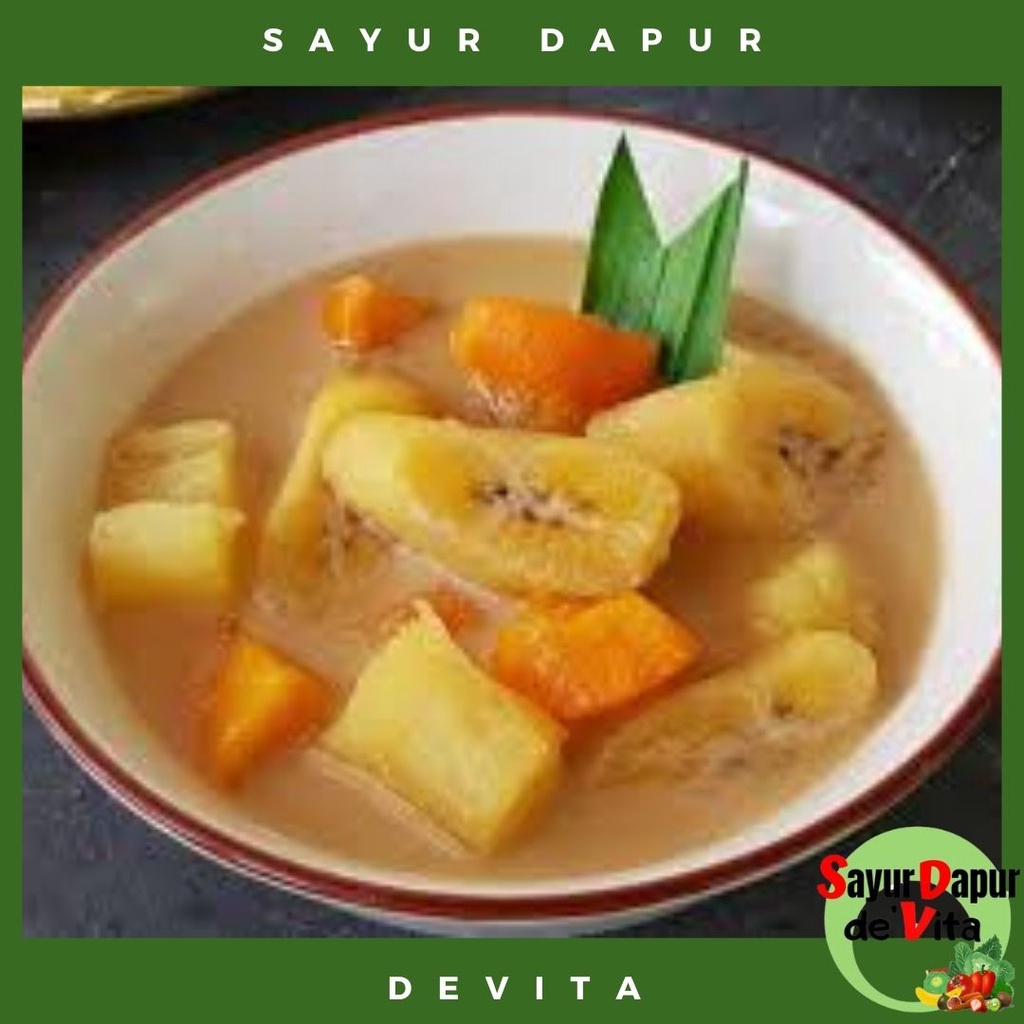 

Kolak pisang, ubi, ketela, waluh