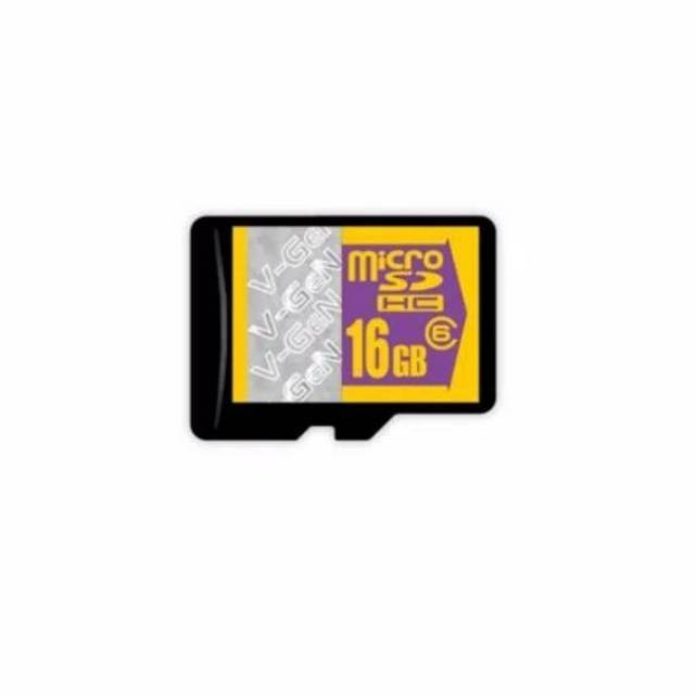 V-Gen Memory Micro SD Card 16gb Pack NA