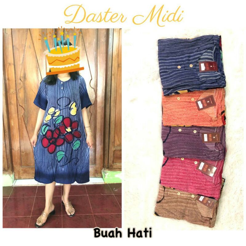 BAJU TIDUR / DASTER MIDI MURAH