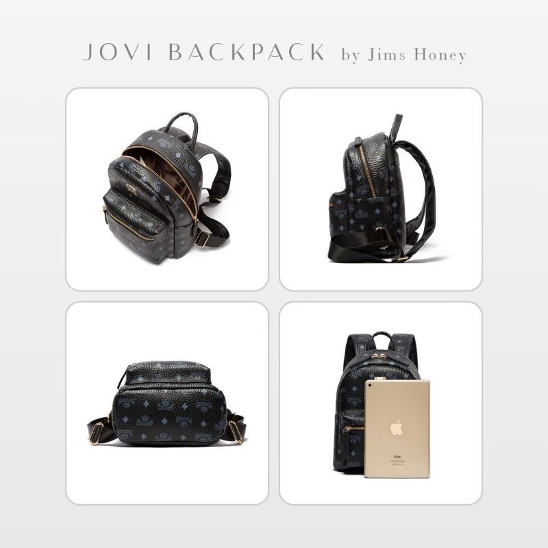 JOVI BAG TAS PUNGGUNG JIMSHONEY MOTIF BAHAN TERBAIK