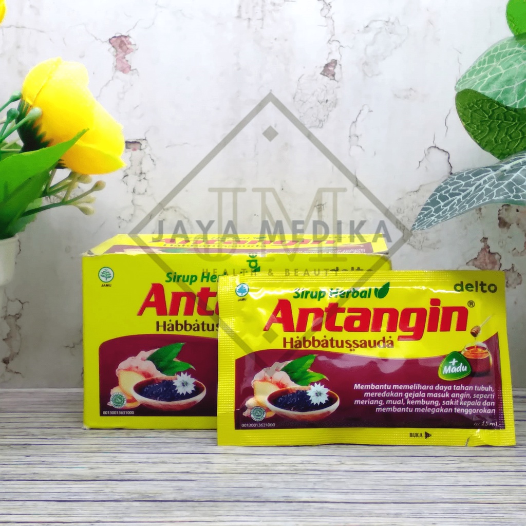 Antangin Habbatusauda Sirup Herbal Box Isi 12 Sachet