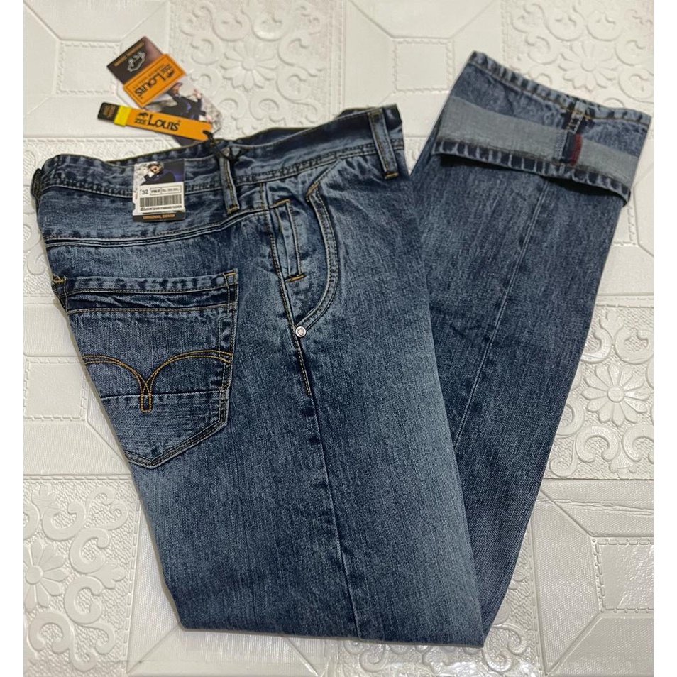 Celana Jeans zee Lois ORIGINAL Pria - Celana Jeans Panjang Pria - Celana Import Denim Pria Model Ter