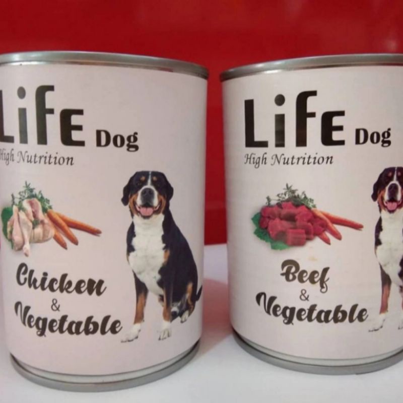 Makanan Basah Anjing Life Dog adult 375 Gram dog Wet Food - All varian