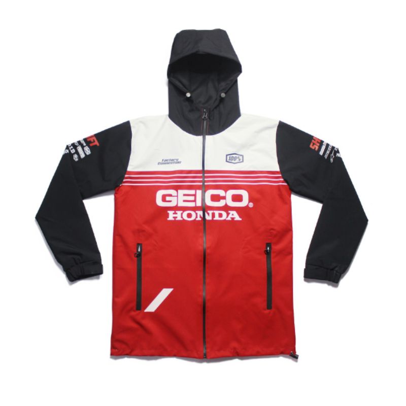 Jaket waterproof/ Jaket anti air/ Jaket murah Geico honda