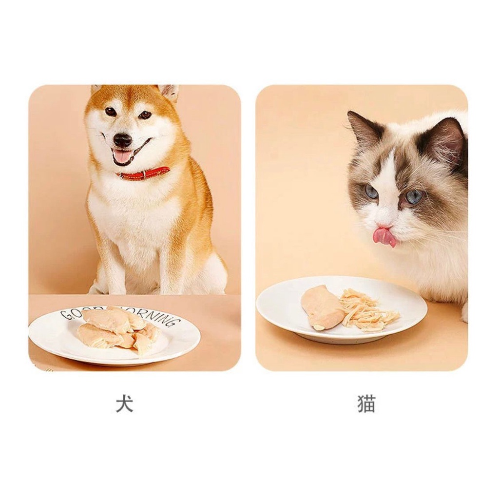 PH.Medan Steamed Chicken Breast | Daging Dada Ayam Untuk Kucing/ anjing – Cemilan Anjing Cemilan Kucing/anjing.