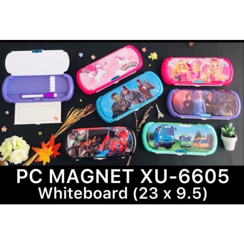 

Kotak Pensil / Kotak Pensil Whiteboard Karakter / Kotak Pensil Magnet Ada Papan Tulis