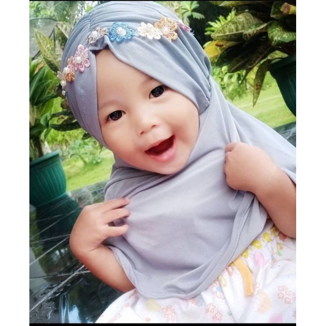 Hijab Anak - Mahkota Melati