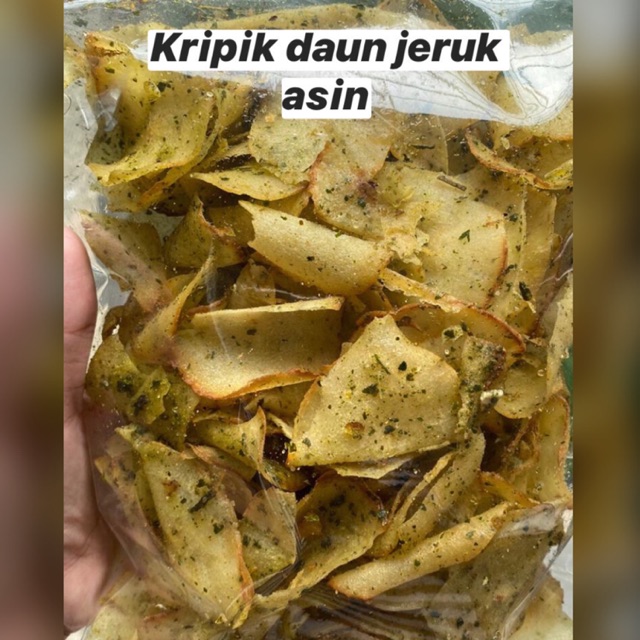 

Kripik Singkong Daun Jeruk asin