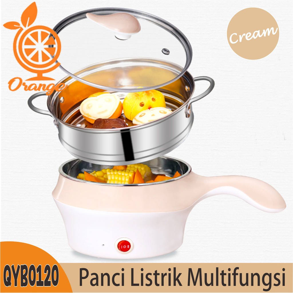 Produk Baru Panci Elektrik Multifungsi Electric Fry Pan Panci Listrik Lapis Keramik Qyb0120