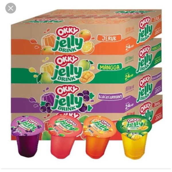 

Okky jelly drink varian rasa 24 x 150ml / Minuman jelly varian rasa