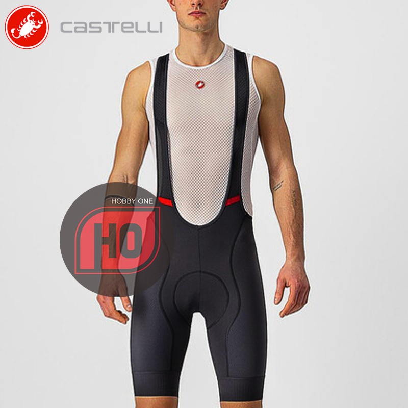 CASTELLI COMPETIZIONE BIBSHORT MEN DARK GREY - Bib Short