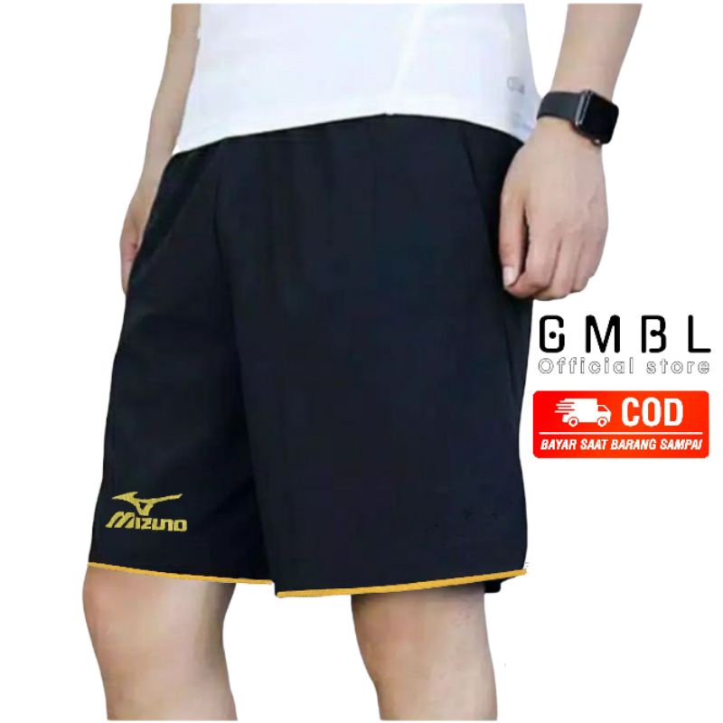 celana pendek pria MIZUNO sport olahraga/santai/sehari-hari termurah
