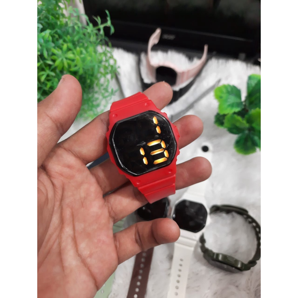 JAM TANGAN WANITA LED OCTO/JAM TANGAN WANITA/JAM TANGAN WANITA LED TERBARU/JAM TANGAN LEDWATCH/JAM TANGAN MODEL KOREA