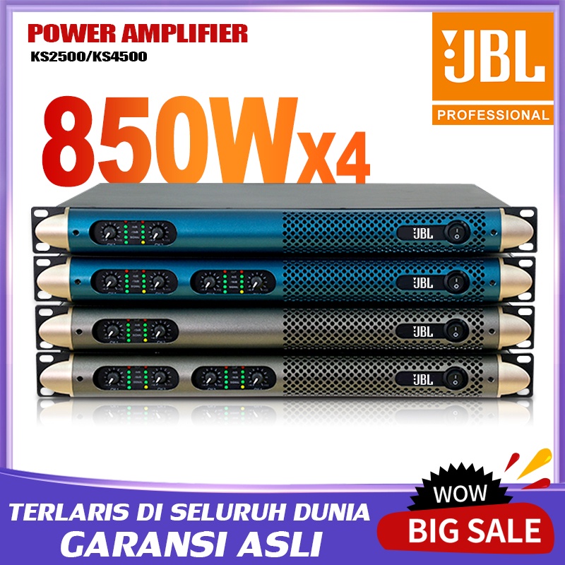 Jual JBL KS2500/KS4500 Penguat 2/4 saluran 850 watt daya tinggi penguat