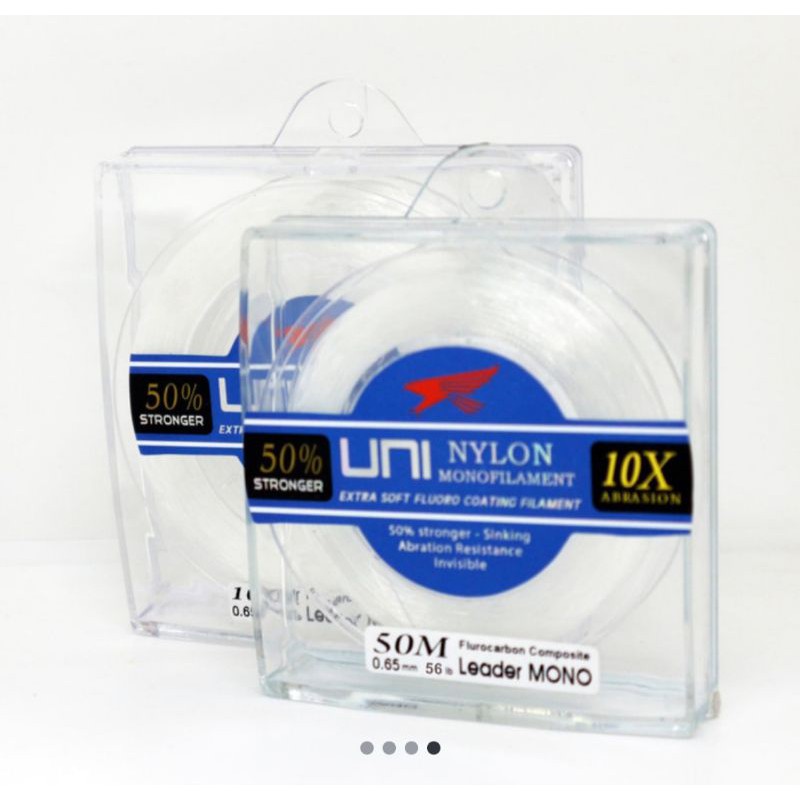 Promo Senar Leader Mono Uni Falcon 50 Meter