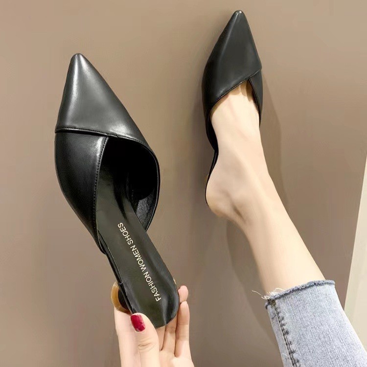 Korean Kitten Heels / Sepatu Hak 5045 (Size 36-40)