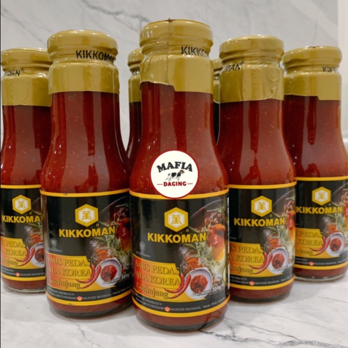 

Sambal-Aneka- Gochujang Sauce Kikkoman / Saus Pedas Ala Korea Halal 300 Ml -Aneka-Sambal.