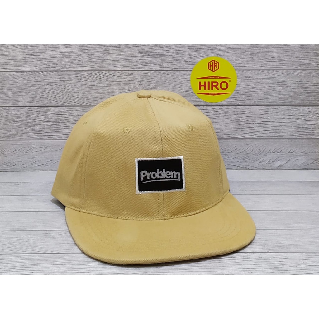 [COD]Topi Snapback Bordir PROBLEM New Model/Topi Distro Pria/Topi Keren