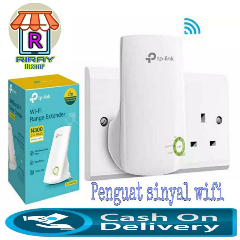 TP-LINK TL-WA854RE Wifi Range Extender kecepatan 300Mbps Tp link 854RE