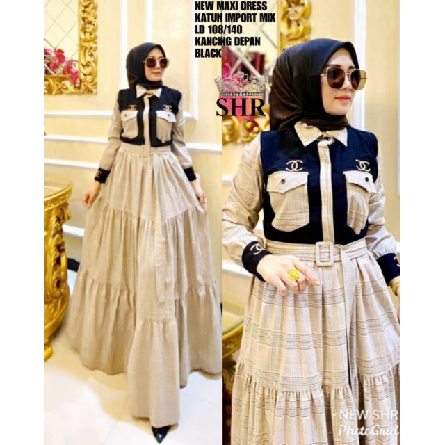 New Maxy Dress shr/maxy dres scuha