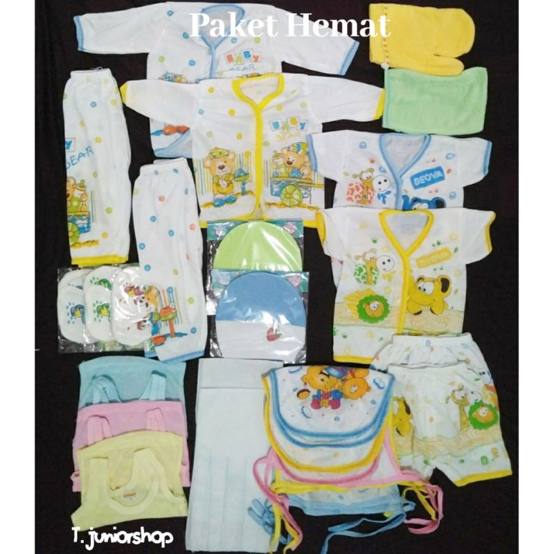 PAKET HEMAT Perlengkapan baju bayi baru lahir baju bayi baru lahir Newborn