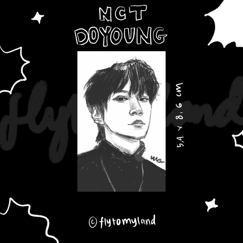 NCT DOYOUNG - Sketch  ART PRINT