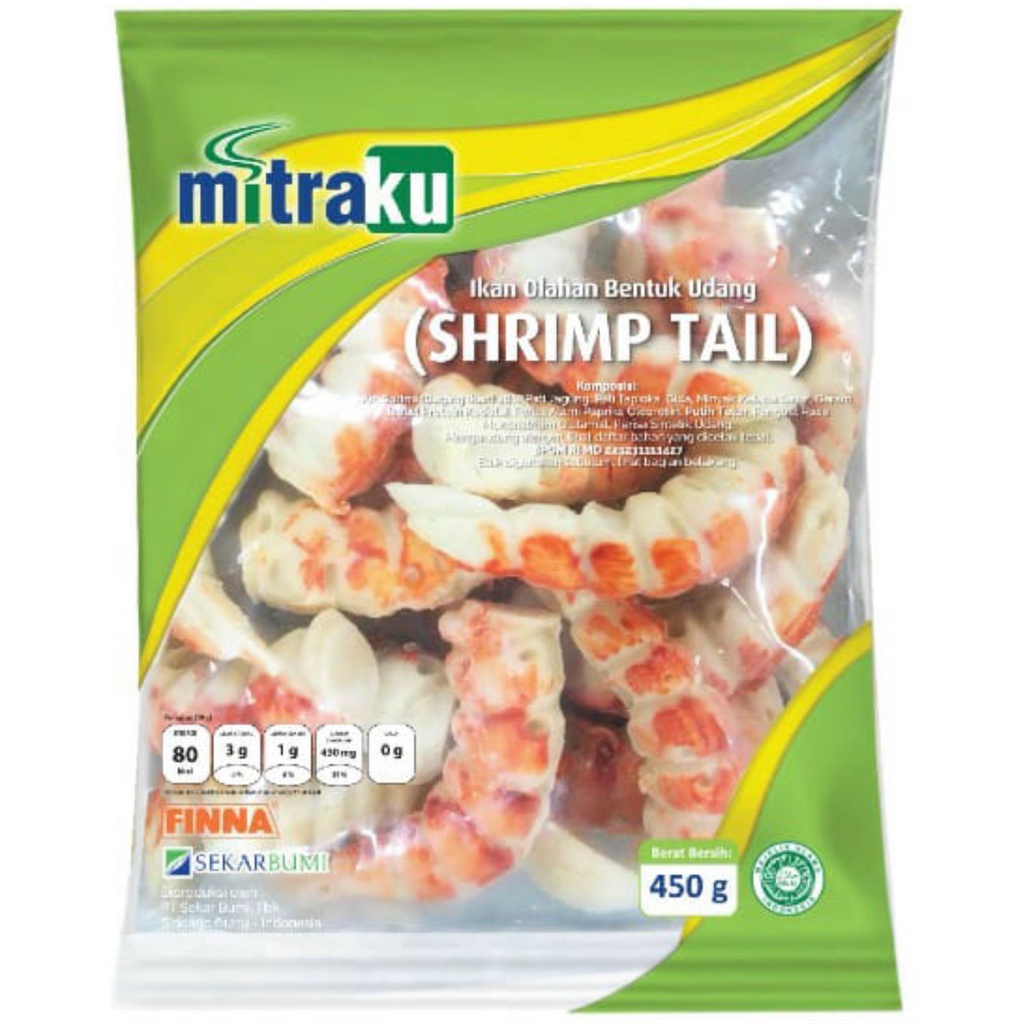 

Mitraku Shrimp Tail 450 gr - Daily Food Manado