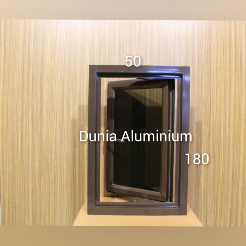 Jendela Aluminium Alumunium 50 x 180