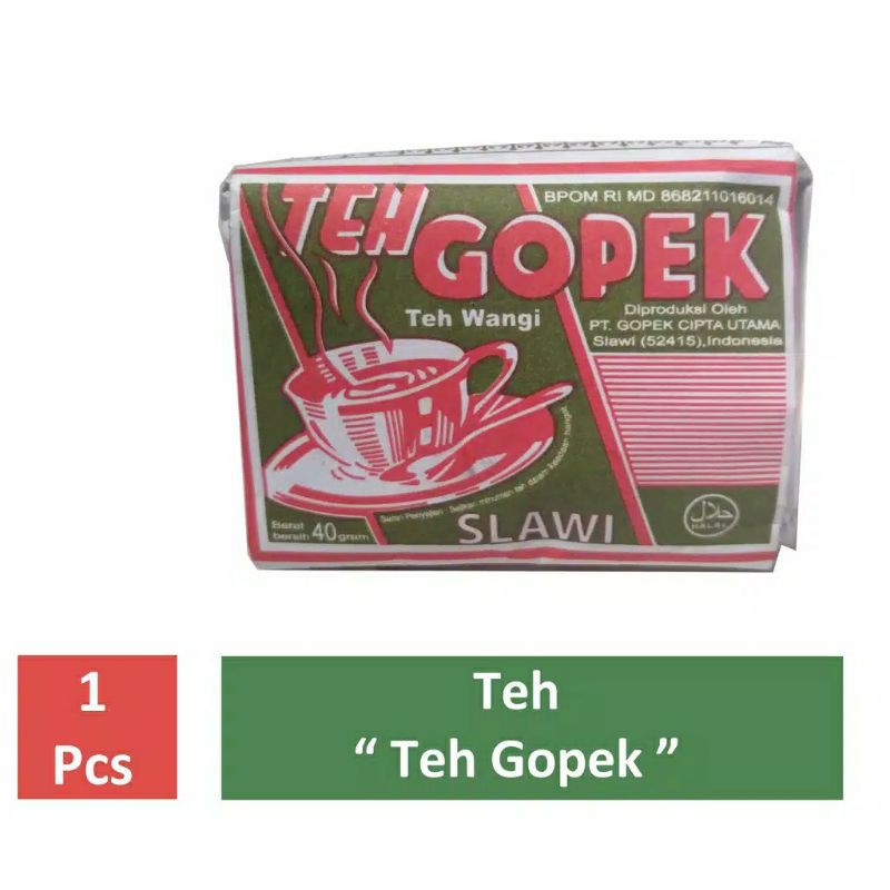 

Teh Gopek 40gr