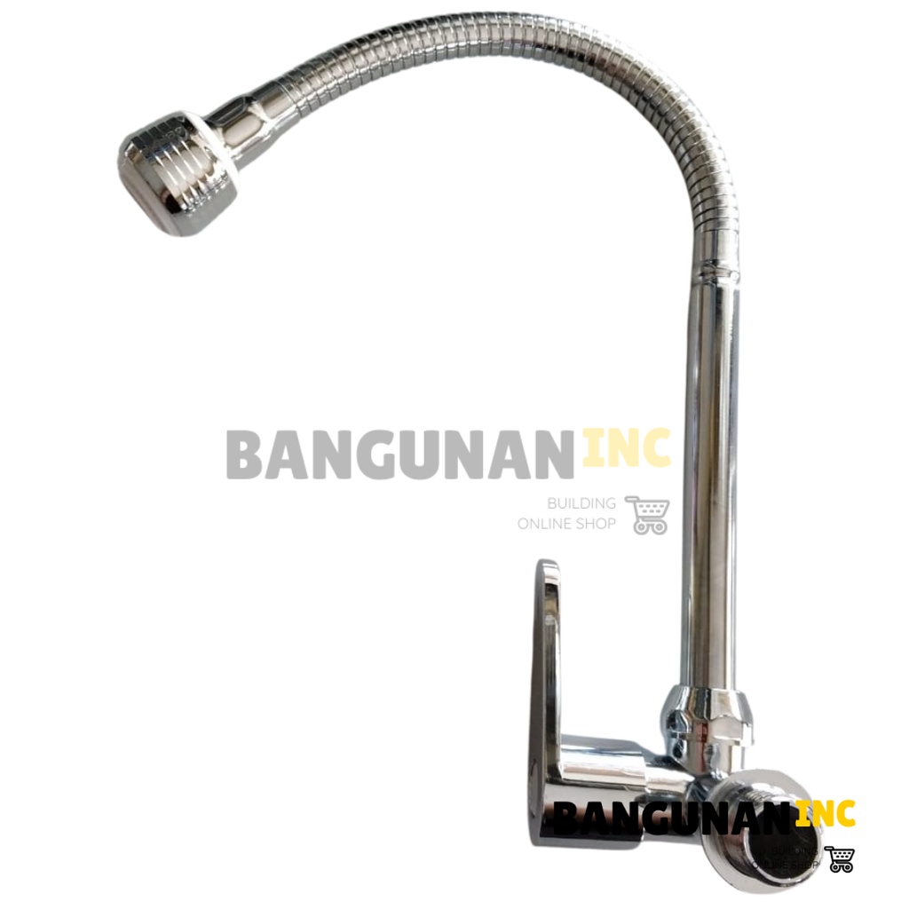 Jual Kran Keran Angsa Fleksibel Keran Cuci Piring Tembok Sink Shopee Indonesia 6787