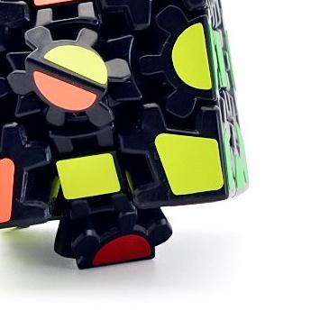 Rubik 3x3 Gear X-Cube Lefun Qiyi Yj Yongjun Magic Cube Mainan Anak