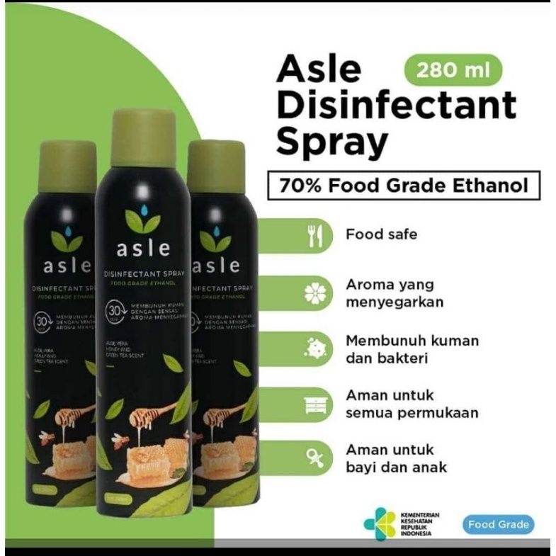 Disinfectant Spray Food Grade ASLE/ Disinfektan Spray