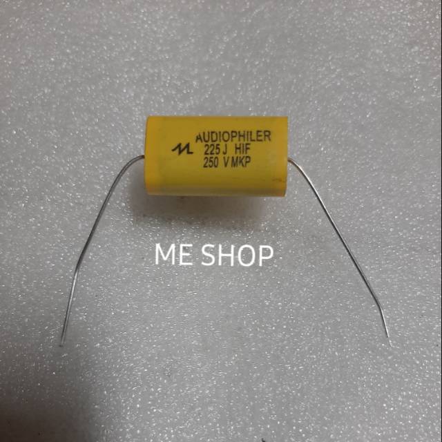 Kapasitor Elco Audiophiler 225 J HIF 2.2uf 250V Capasitor tahanan Tweeter