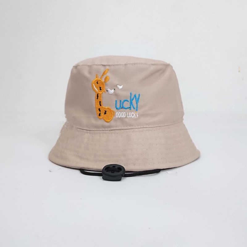 Topi Anak Bucket GooD Lucky Jerapah Anak GooD Lucky Quality Topi / Topi Anak