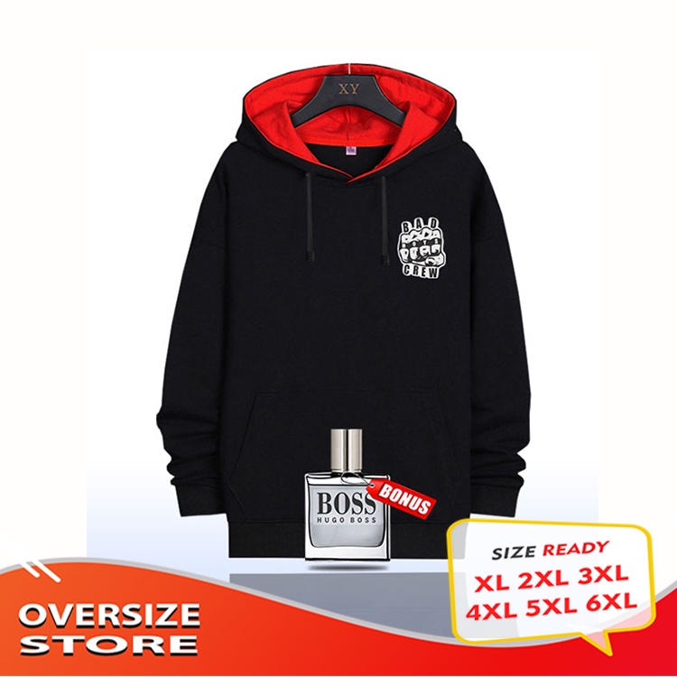 Hoodie Oversize Sweater Hoodie Pria Jaket Hodie Pria Big Size Badboy