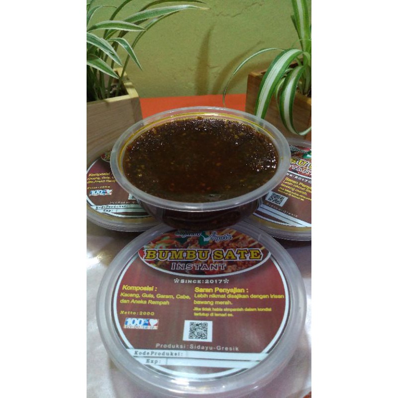 

Bumbu Sate Instant Enak 3x saji 700g