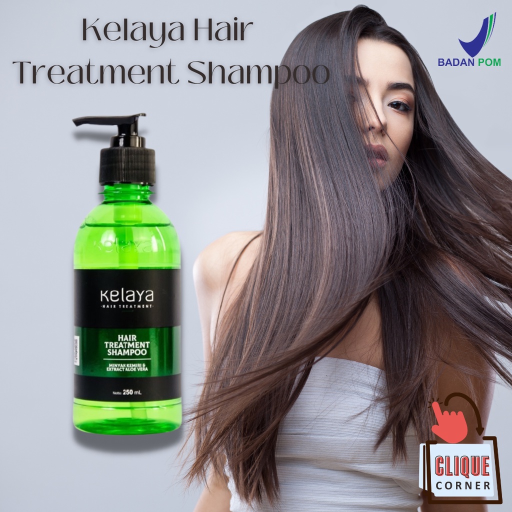 Kelaya Hair Treatment Shampoo / Sampo / Shampo Anti Rontok Penumbuh Rambut Tebal dan Lebat Original BPOM 250ml