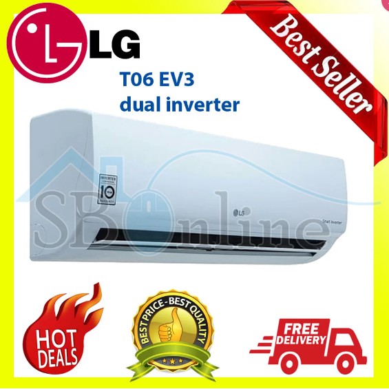 AC LG HYBRID DUAL INVERTER 0 5 PK T06EV3