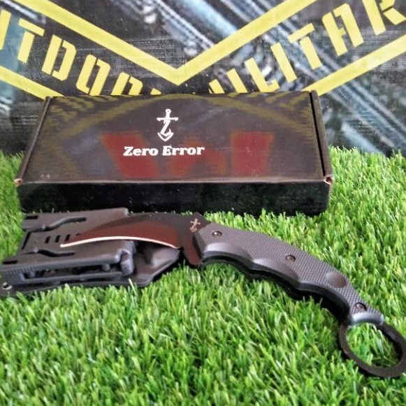 Pisau Komando Carambit ZERO EROR Z.G10 Tactical