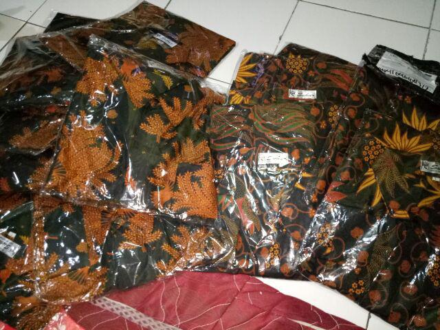 Kardigan Bolero Kerja Batik Sogan