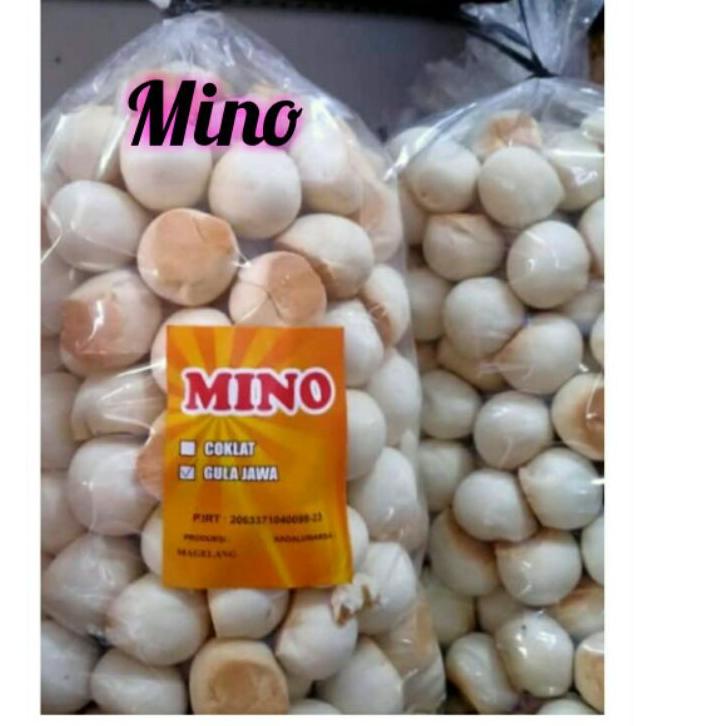 

[PRODUK HJIBY] 1 kg Mino Mini Nopia Rasa Gula Jawa netto 1 kg Cemilan Jajan Jadul LG9